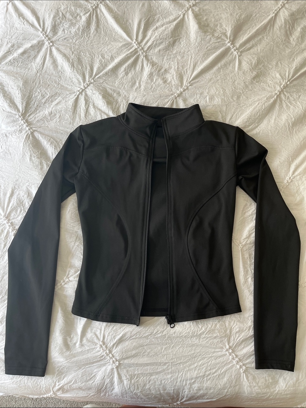Black Women’s Zip-Up Active Jacket